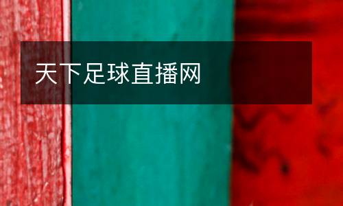 天下足球直播網(wǎng)